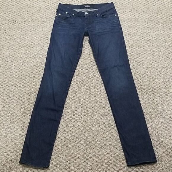 ROCK & Republic Low-Rise Dark Wash Berlin Skinny Jeans - Picture 2 of 8